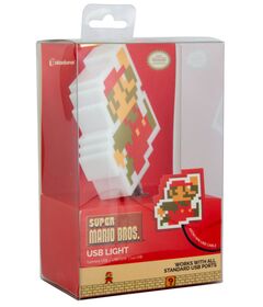 Paladone - Super Mario Bros. 8 Bit Lamp - USB Laptop Cord