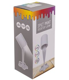 Spilt Paint Desktop Lamp