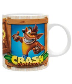 Crash Bandicoot Κούπα Κεραμική 330ml