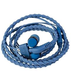 BB Auricolare Wraps Wristband Denim Blu