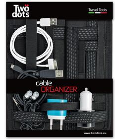 TWO DOTS Cable Organizer Large