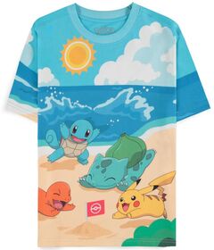 T-Shirt Pokemon Beach Day Donna L TS661058POK-L