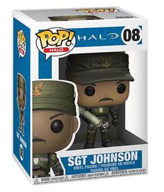 FUNKO POP Halo Sergent Johnson 08 30101