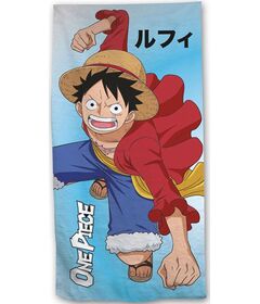 Telo Mare Poliestere One Piece Monkey D.Luffy 70x140cm
