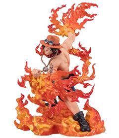 One Piece Bounty Rush 5th Anniversary Portgas D Ace Figuarts Zero figure 17cm 4573102664532