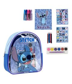 CERDÁ Disney Stitch backpack stationery set