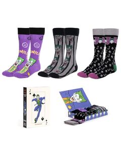 CERDÁ DC Comics Joker pack 3 adult socks