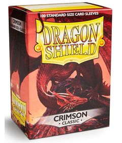 DRAGON SHIELD Bustine Standard Classic Crimson 100pz