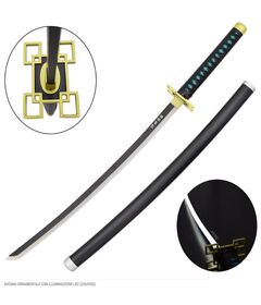 Katana Led Non Affilata Demon Slayer Muichiro Tokito