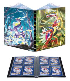 ULTRA PRO Album 4 Tasche Pokemon Scarlatto e Violetto 01