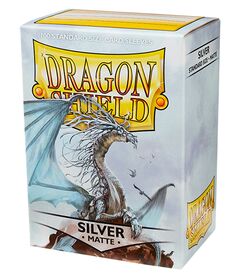 DRAGON SHIELD Bustine Standard Matte Silver 100pz