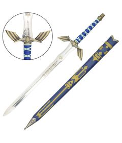 Spada Non Affilata The Legend of Zelda con Fodero Pelle V2