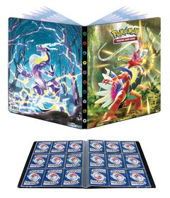 ULTRA PRO Album 9 Tasche Pokemon Scarlatto e Violetto 01