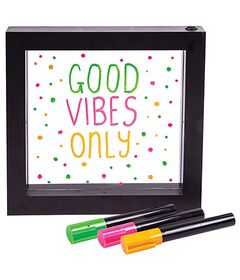 Small Writing Message Frame Neon Effect Led Light