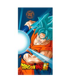 Dragon Ball Super Goku Super Saiyan Blue cotton beach towel 8435631338833