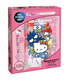 KIDS LICENSING Hello Kitty Diary + magic pen + topper pen