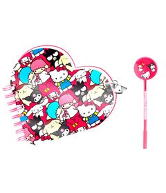 KARACTERMANIA Hello Kitty Friends diary + pen set