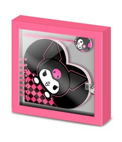 KARACTERMANIA Hello Kitty Kuromi diary + pen set