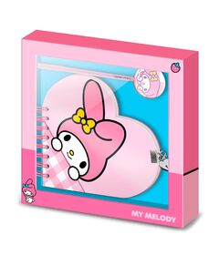 KARACTERMANIA Hello Kitty My Melody diary + pen set