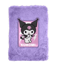 KIDS LICENSING Hello Kitty Kuromi plush notebook