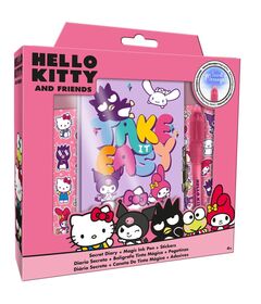 KIDS LICENSING Hello Kitty and Friends Diary + magic pen