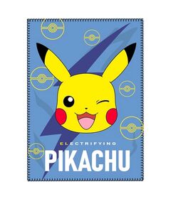 Pokemon Pikachu polar blanket 8436580113939