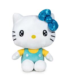 Hello Kitty and Friends: Hello Kitty 50th Anniversary Blue Bow Plush 22cm