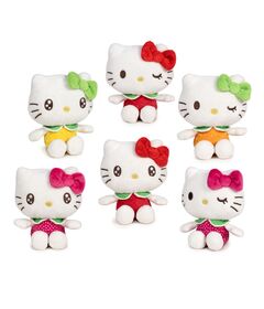 PLAY BY PLAY Hello Kitty Fruits Scented assorted plush toy 12cm