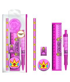 PYRAMID Super Mario Bros Peach stationary set