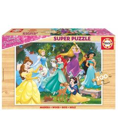 EDUCA Puzzle - Disney Princess wooden 100pcs