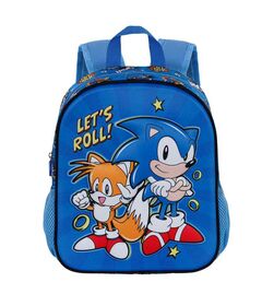 Sonic The Hedgehog Lets Roll 3D backpack 31cm 8445118044676