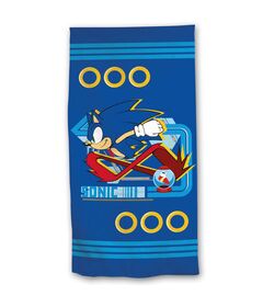 Sonic The Hedgehog microfibre beach towel 8436580115803