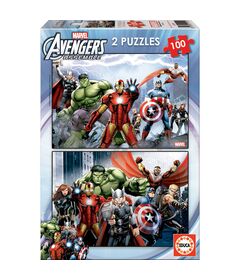 EDUCA Puzzle - Marvel Avengers 2x100pcs