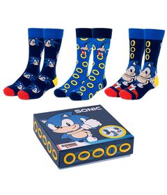 CERDÁ Sonic the Hedgehog pack 3 adult socks