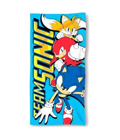 Sonic The Hedgehog microfibre beach towel 8435631339830