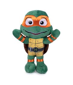 Ninja Turtles Mutant Mayhem Michelangelo plush toy 21cm