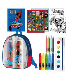 CERDÁ Marvel Avengers backpack stationery set