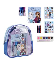 CERDÁ Disney Frozen backpack stationery set
