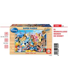 EDUCA Puzzle - Disney The Wonderful World of Disney 100pcs