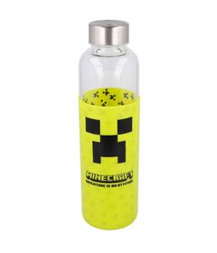 STOR Minecraft silicone cover glass bottle 585ml