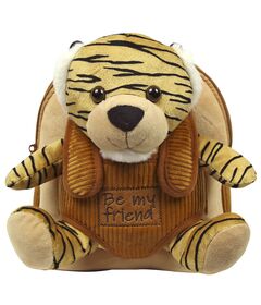 Tiger Joe backpack with plush toy 26cm 8015831130507