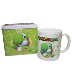 Nintendo Super Mario Bros Yoshi Mug + Money box set