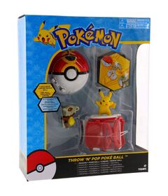 TOMY Pokemon Pokeball Pikachu + Cubone blister