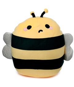 PUCKATOR Squidglys Adoramals Bobby bee plush cushion