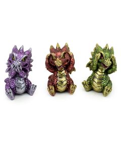 Baby Dragons of the Elements set figures 8cm