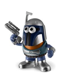 Star Wars Jango Fett Mr Potato figure 15cm 801452501431