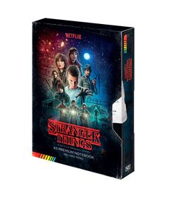 PYRAMID Stranger Things VHS A5 premium notebook