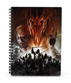SD TOYS The Lord of the Rings Army 3D notebook