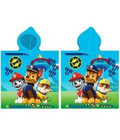 NICKELODEON Paw Patrol microfibre poncho towel