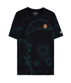 DIFUZED World Of Warcraft Azeroth Map t-shirt